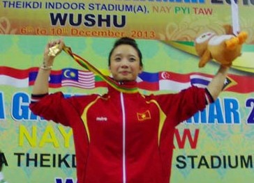 SEA Games 27: Wushu mang về Huy chương vàng đầu tiên cho Việt Nam